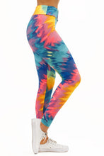 Load image into Gallery viewer, TIE DYE HIGH WAIST LEGGINGS
