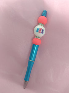 Fresh Out Silicone Beaded Pen 