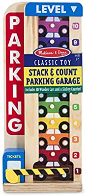 Melissa and Doug- Stack and Count Garage