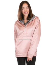 Load image into Gallery viewer, CHARLES RIVER WOMEN&#39;S CHATHAM ANORAK (SATIN)--Rose Gold
