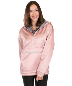 CHARLES RIVER WOMEN'S CHATHAM ANORAK (SATIN)--Rose Gold