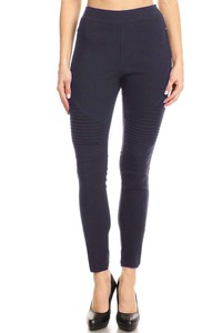 Moto Jegging- Navy