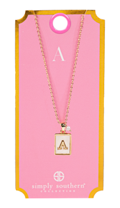 Simply Southern Initial Tile Necklaces