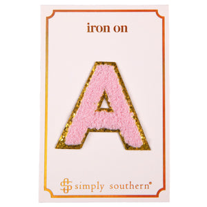 Simply Southern Iron On Initial Patches