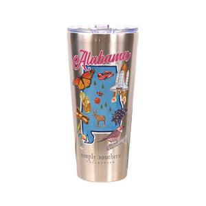 Simply Southern 30 Ounce State Tumbler