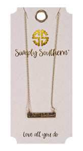 Simply Southern "Sayings" Necklaces