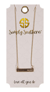 Simply Southern "Sayings" Necklaces