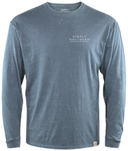 Load image into Gallery viewer, Men&#39;s Long Sleeve Simply Color Long Sleeve Tee--Better--Bluestone
