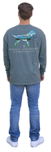 Load image into Gallery viewer, Men&#39;s Long Sleeve Simply Color Long Sleeve Tee--Better--Bluestone
