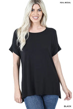 Load image into Gallery viewer, SHORT SLEEVE BOAT NECK TUNIC
