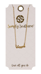 Simply Southern "Sayings" Necklaces