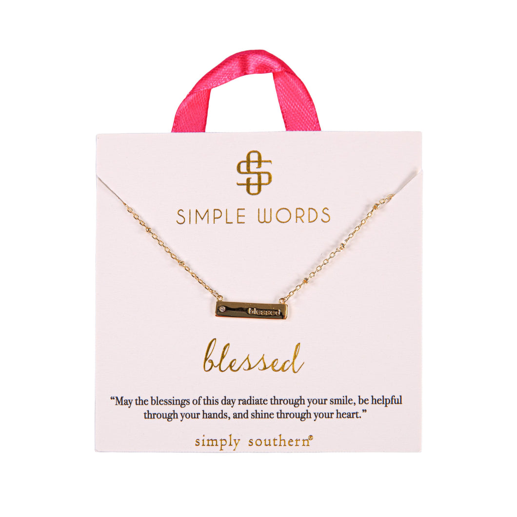 Simply Southern Simple Words Necklaces