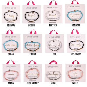 Simply Southern Simple Words Bracelets