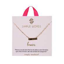 Load image into Gallery viewer, Simply Southern Simple Words Necklaces
