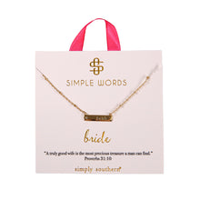 Load image into Gallery viewer, Simply Southern Simple Words Necklaces
