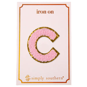 Simply Southern Iron On Initial Patches