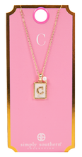 Load image into Gallery viewer, Simply Southern Initial Tile Necklaces
