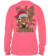 Load image into Gallery viewer, Simply Southern Long Sleeve Tee--COWBELL--Punch
