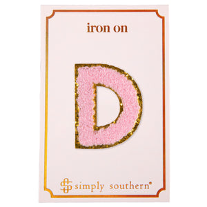 Simply Southern Iron On Initial Patches