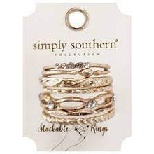 Load image into Gallery viewer, Simply Southern Ring Sets
