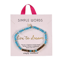 Load image into Gallery viewer, Simply Southern Simple Words Bracelets
