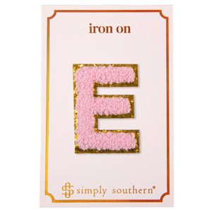 Simply Southern Iron On Initial Patches