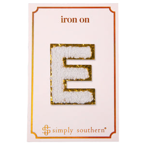 Simply Southern Iron On Initial Patches