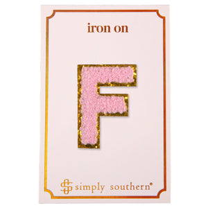 Simply Southern Iron On Initial Patches