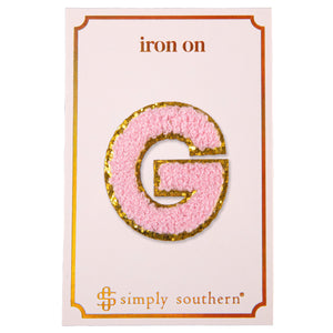 Simply Southern Iron On Initial Patches