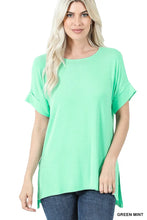 Load image into Gallery viewer, SHORT SLEEVE BOAT NECK TUNIC
