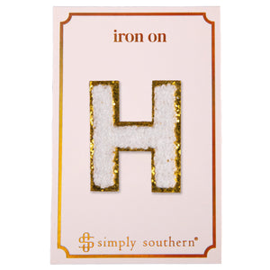 Simply Southern Iron On Initial Patches