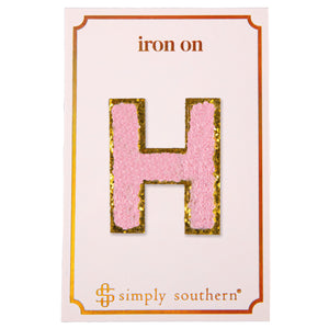 Simply Southern Iron On Initial Patches