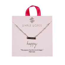 Load image into Gallery viewer, Simply Southern Simple Words Necklaces
