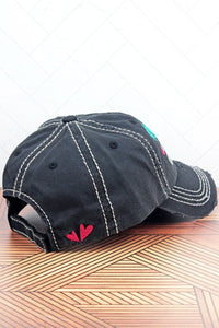 Distressed Black- Raising My Herd Baseball Cap/Hat