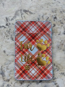 Plaid and Deer Style Phone Sleeves