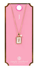 Load image into Gallery viewer, Simply Southern Initial Tile Necklaces
