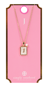 Simply Southern Initial Tile Necklaces