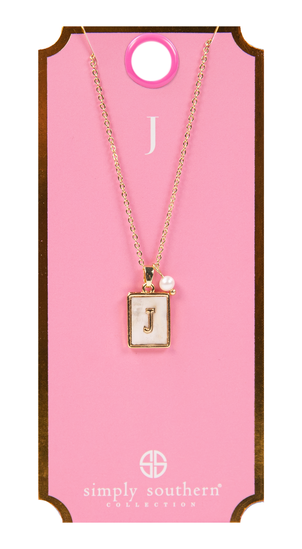 Simply Southern Initial Tile Necklaces