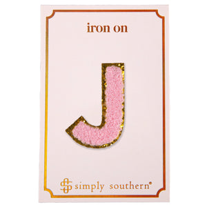 Simply Southern Iron On Initial Patches