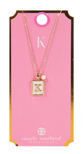 Simply Southern Initial Tile Necklaces