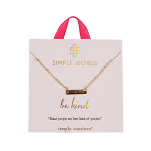 Simply Southern Simple Words Necklaces