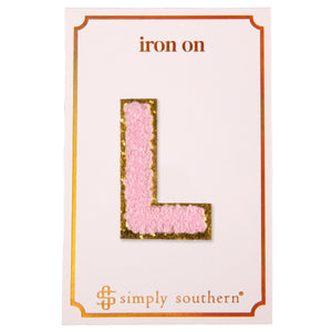 Simply Southern Iron On Initial Patches