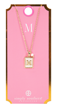 Load image into Gallery viewer, Simply Southern Initial Tile Necklaces
