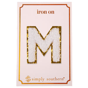 Simply Southern Iron On Initial Patches