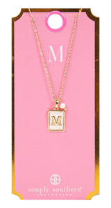 Simply Southern Initial Tile Necklaces