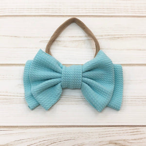 Elastic Headband with Bow