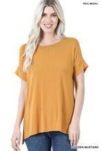 Load image into Gallery viewer, SHORT SLEEVE BOAT NECK TUNIC
