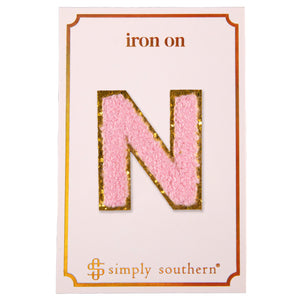 Simply Southern Iron On Initial Patches