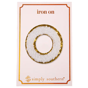 Simply Southern Iron On Initial Patches