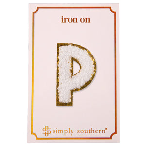 Simply Southern Iron On Initial Patches